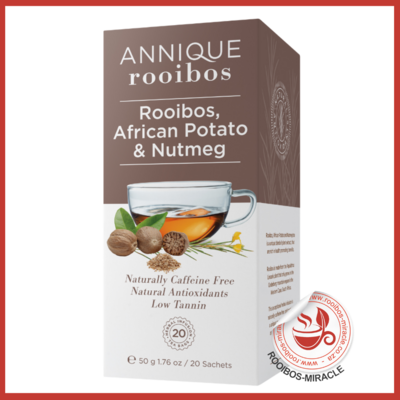 Rooibos African Potato & Nutmeg Tea 50g | Annique Rooibos