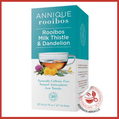 Rooibos & Milk Thistle & Dandelion Tea 50g | Annique Rooibos