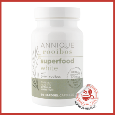 SuperFood White 60 Capsules | Annique Rooibos