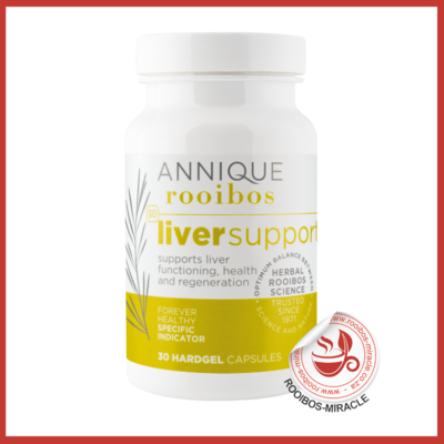 Liver Support 30 capsules | Annique Rooibos