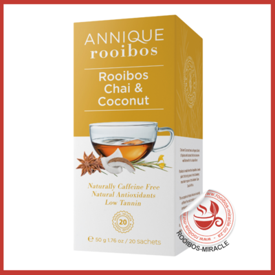 Rooibos Chai & Coconut Tea 50g | Annique Rooibos
