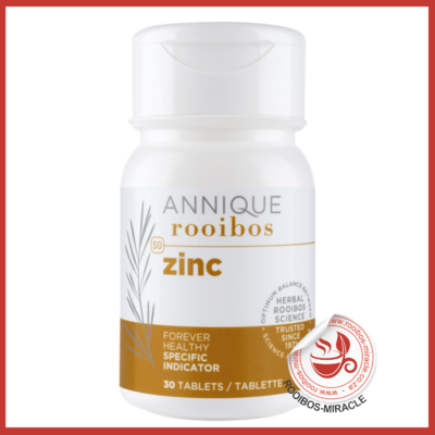 Zinc 30 Tablets | Annique Rooibos