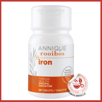 Iron 30 Tablets | Annique Rooibos