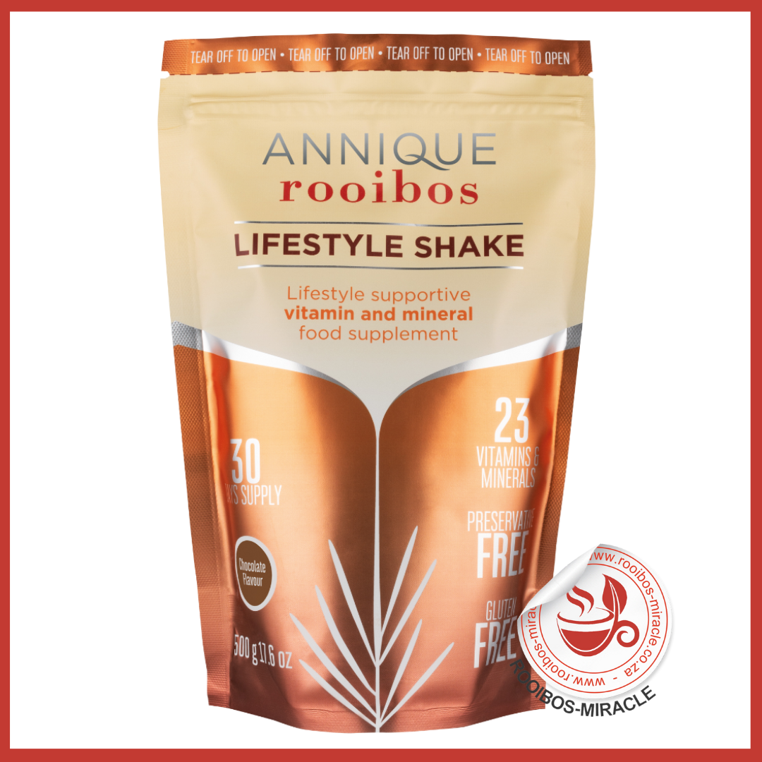 Lifestyle Shake Chocolate 500g | Annique Rooibos