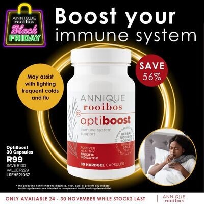 OptiBoost 30 Capsules | Annique Rooibos OptiBoost 30 Capsules | Annique Rooibos
