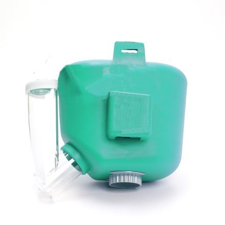 Mask Assembly with Aerosol Holding Chamber Kit (includes inlet valve), Exit Valve and Strap