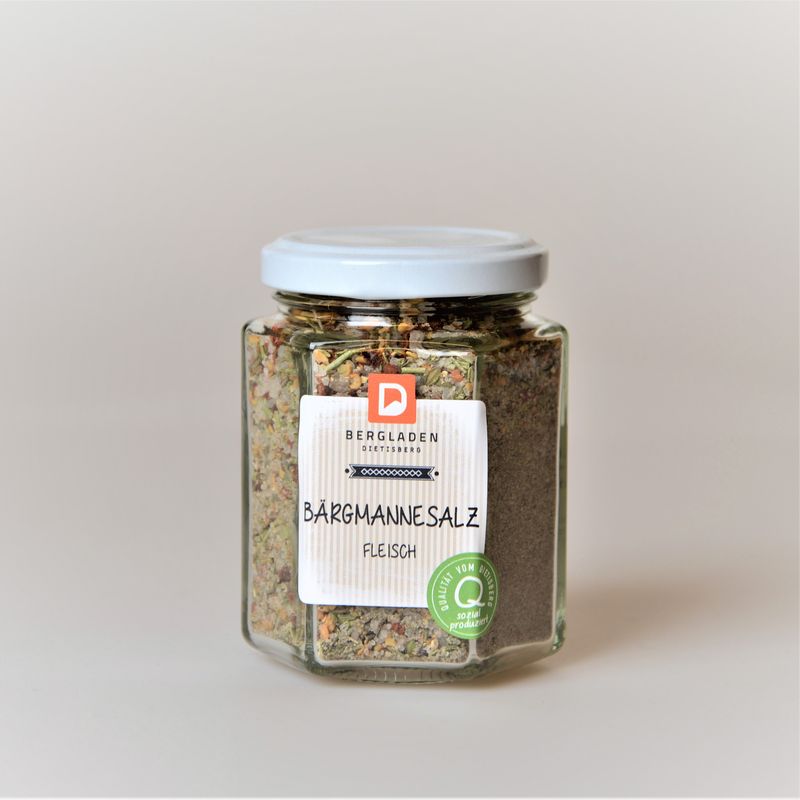 Bärgmannesalz Fleisch (170g) Nachfüllglas