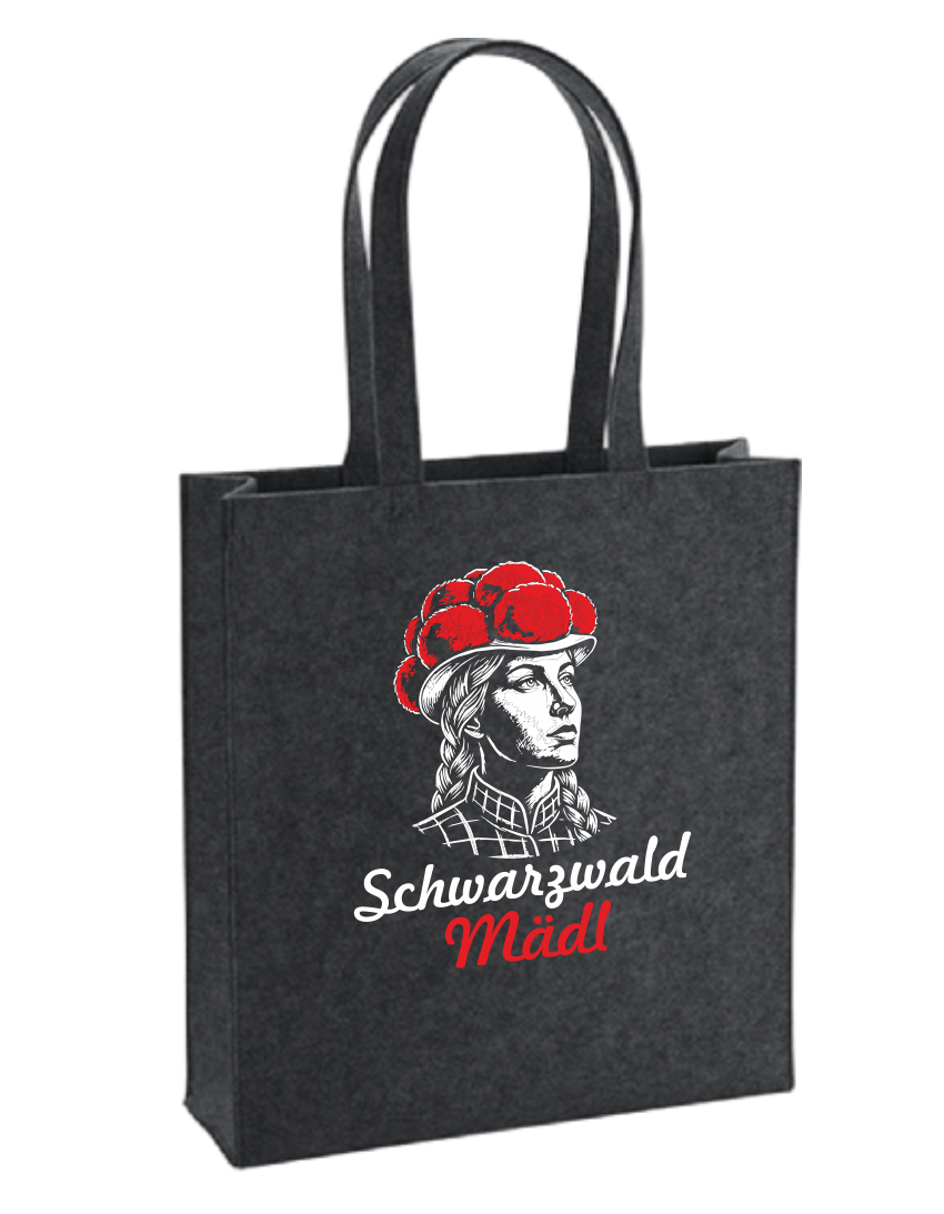 Filztasche Schwarzwaldmädl