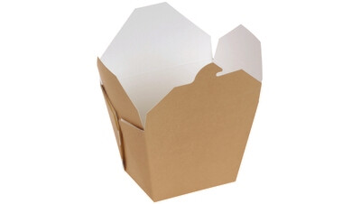 Take away box Kraft, PLA coating