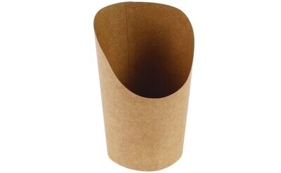 Wrap cup Kraft, PLA coating