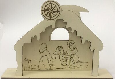 Krippenszene Krippenszene