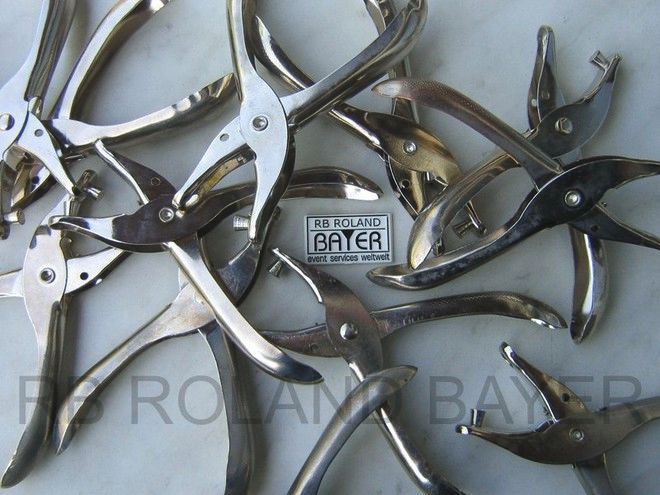 Symbolzange / Entwertungszange - einfach