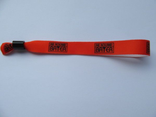 Stoffarmband  Vollfarbdruck   mit Kunststoffverschluß