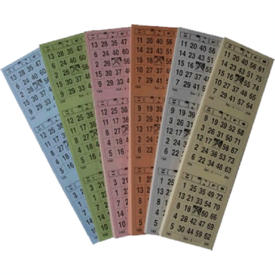 Bingoscheine Bingotickets Bingoscheine Bingotickets