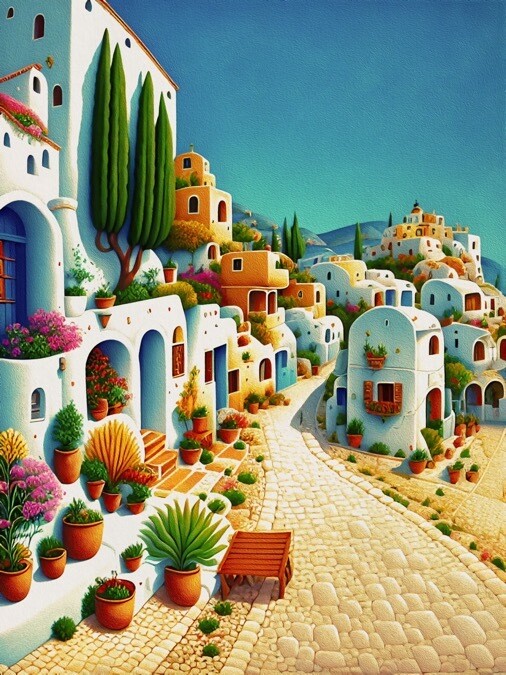 Street From The Cyclades