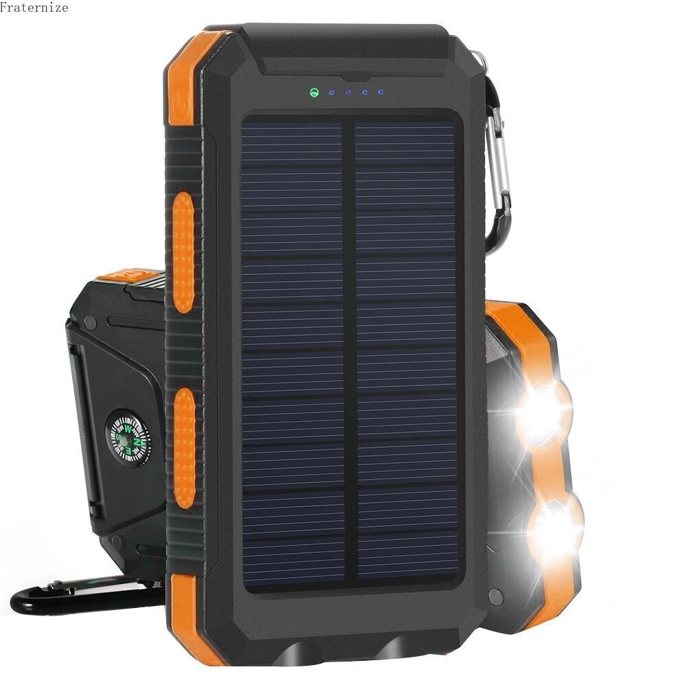 Portable Power Bank Solar Charger | Power Bank 80000 Solar Charging - Portable Solar -