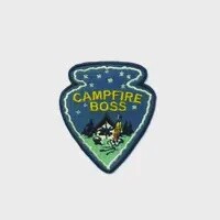 Campfire Boss Embroidered Patch