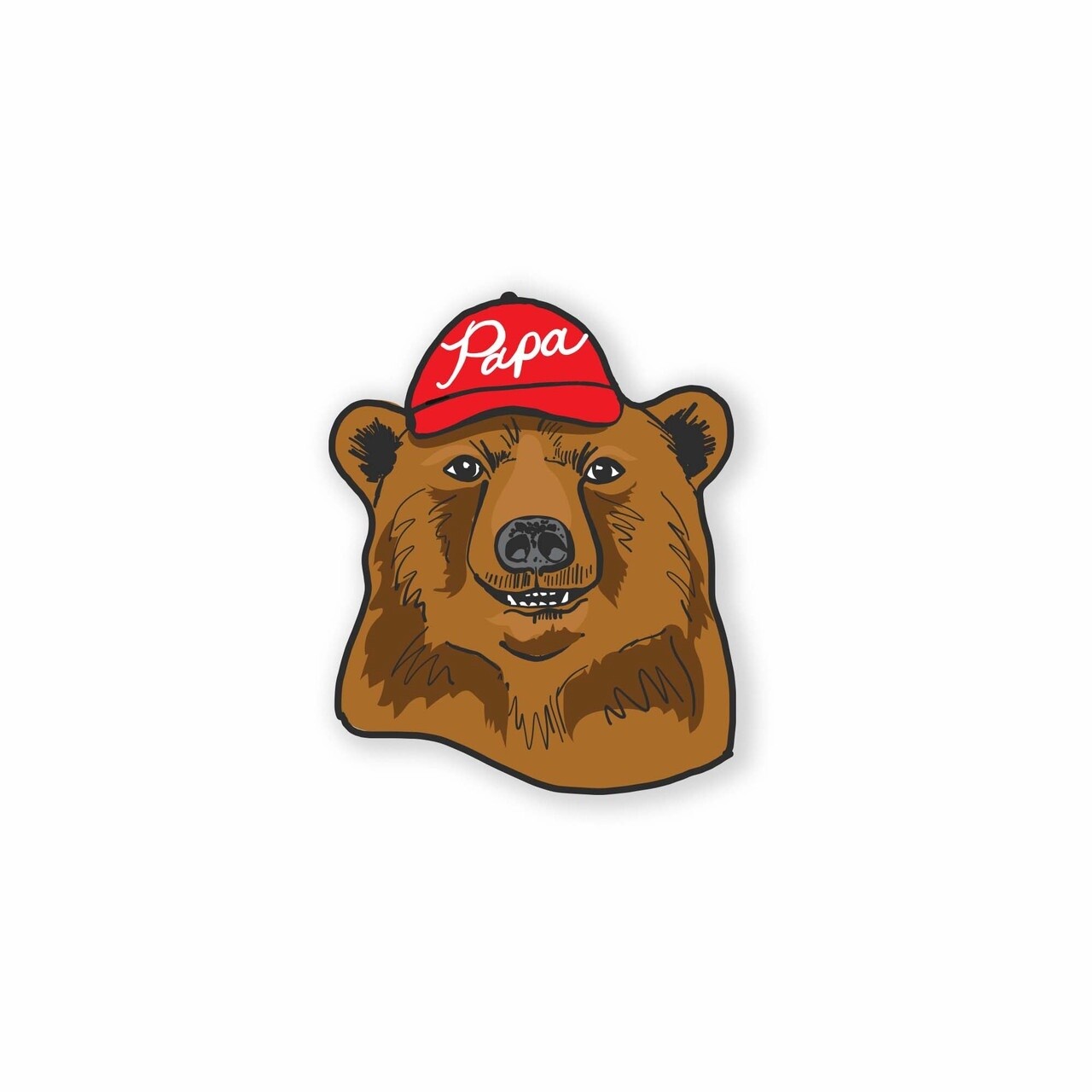 Papa Bear Sticker