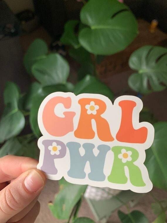 Girl Power Sticker