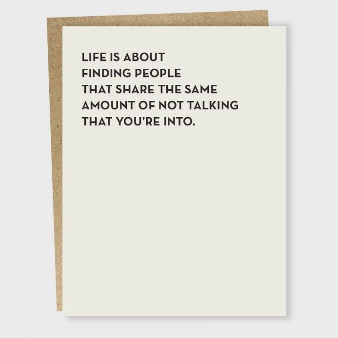 #921: Not Talking Card