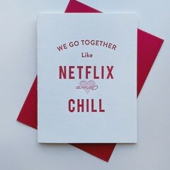 Netflix and Chill Card