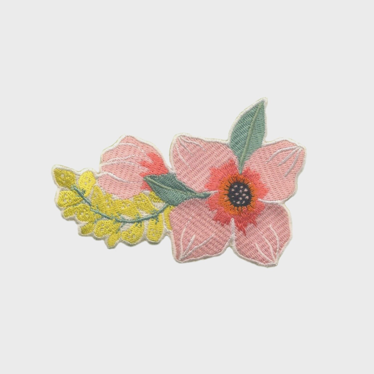 Spring Flowers Embroidered Patch