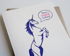 Unicorn Card