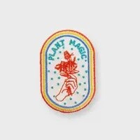 Plant Magic Embroidered Patch