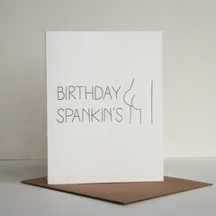 Birthday Spankings Card