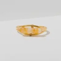 Crystal Cuff Bracelet Citrine