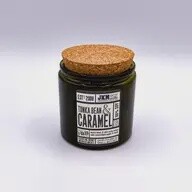 Carmel &amp; Bean Candle