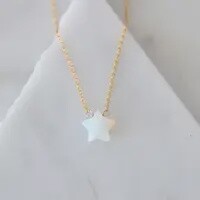 Opalite Star Necklace