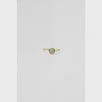 White Opal Ring