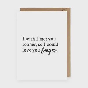 Met Sooner -Greeting Card