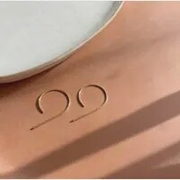 The Nines Earrings /14k Gold Filled