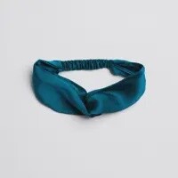 River Deep Silk Headwrap