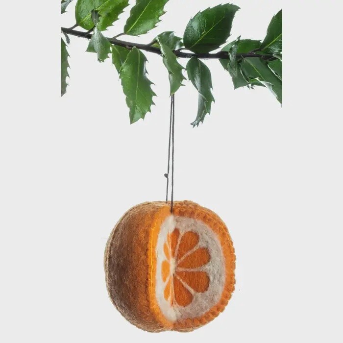 Orange Ornament