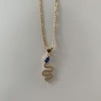 For Your Love Azul Necklace