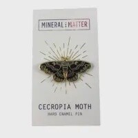 Cecropia Moth Pin