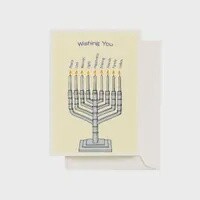 Menorah Holiday Card