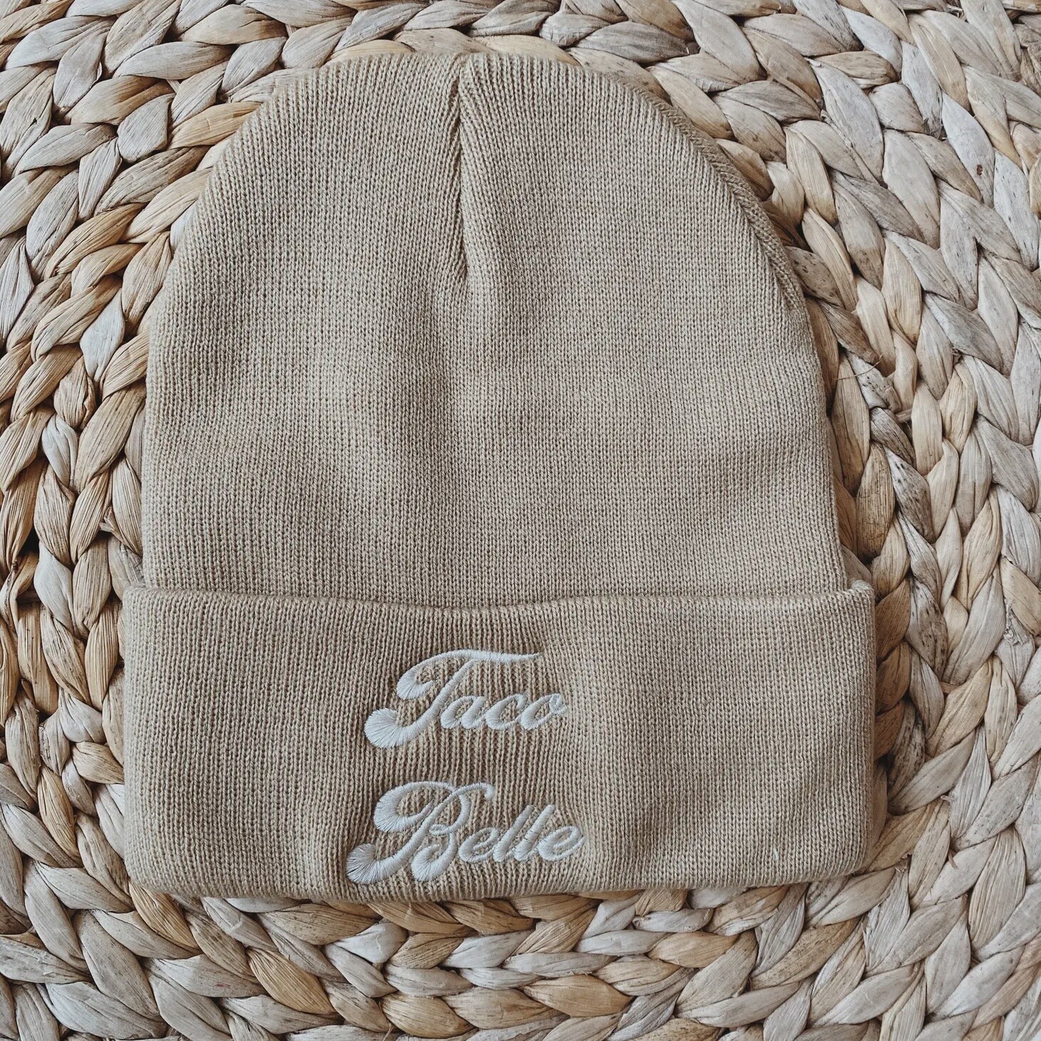 Taco Belle Beanie/Tan