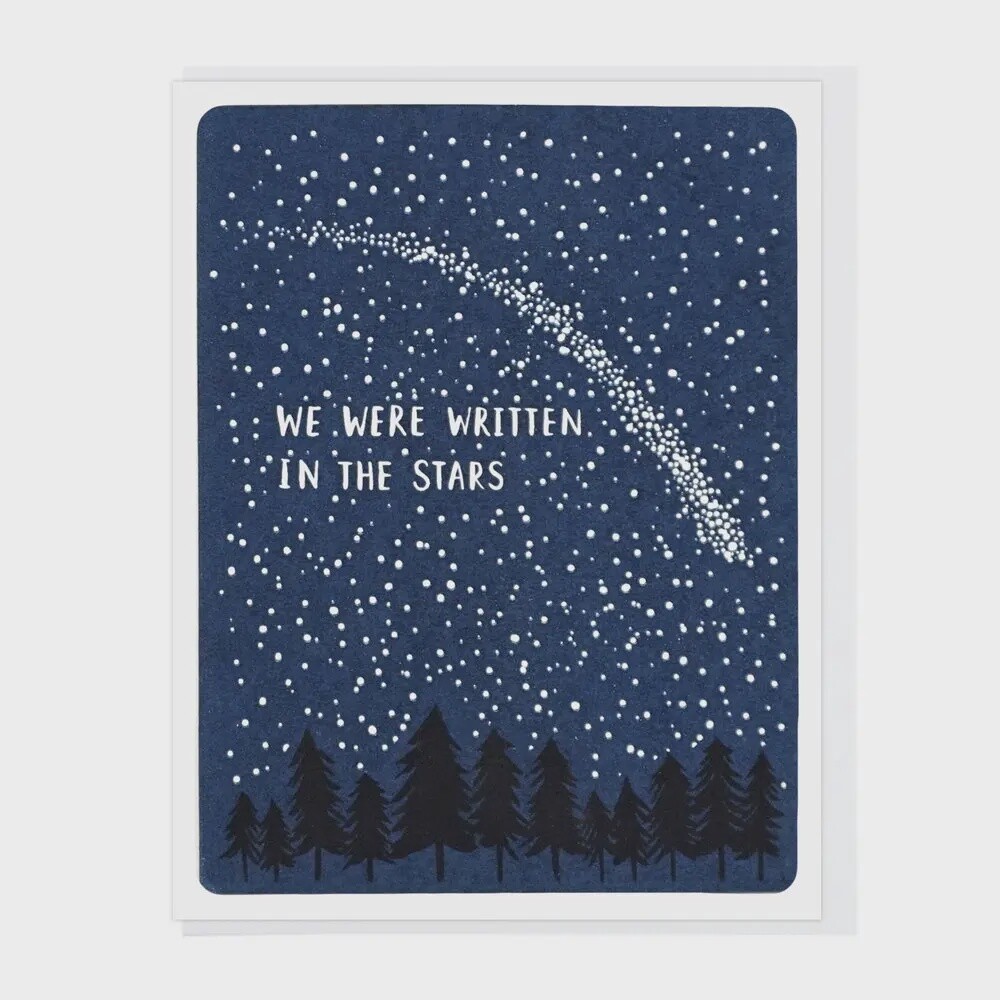We Were Written In The Stars Greeting Card