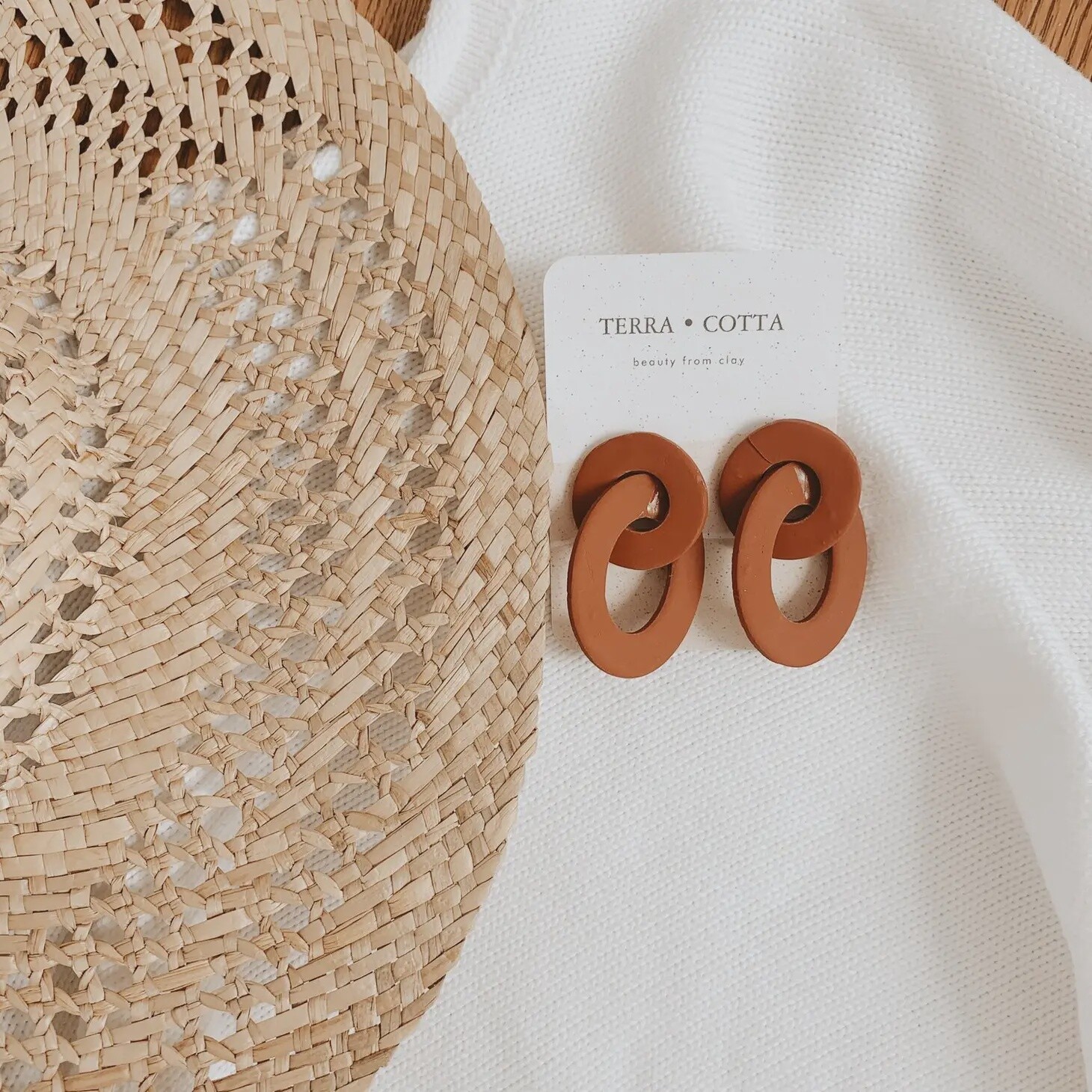 Clay Earrings In Tulum