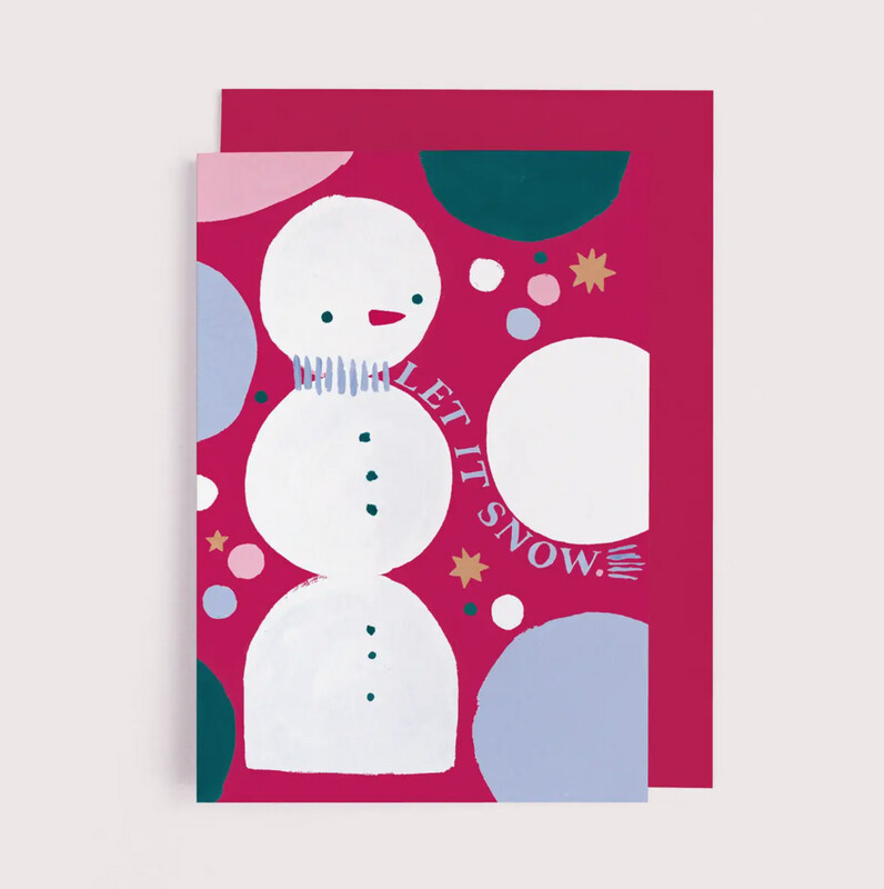 Let it Snow Christmas Card