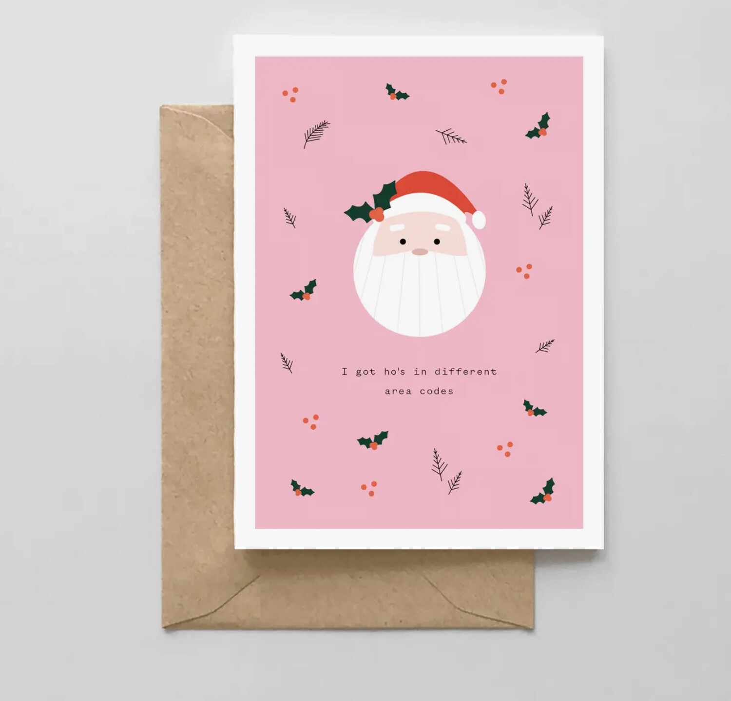 Hos In Different Area Codes Card