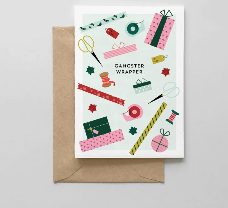 Gangster Wrapper Card