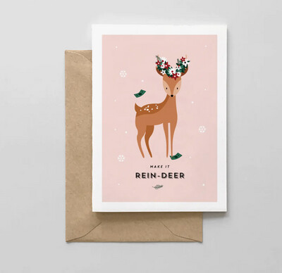 Make it Rein-Deer Card