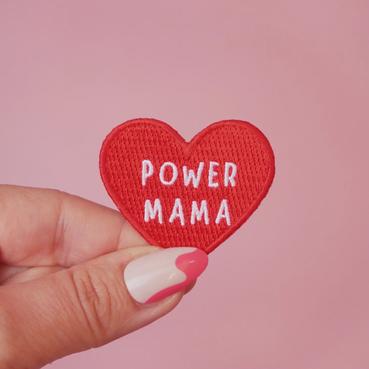 Power Mama iron-on patch