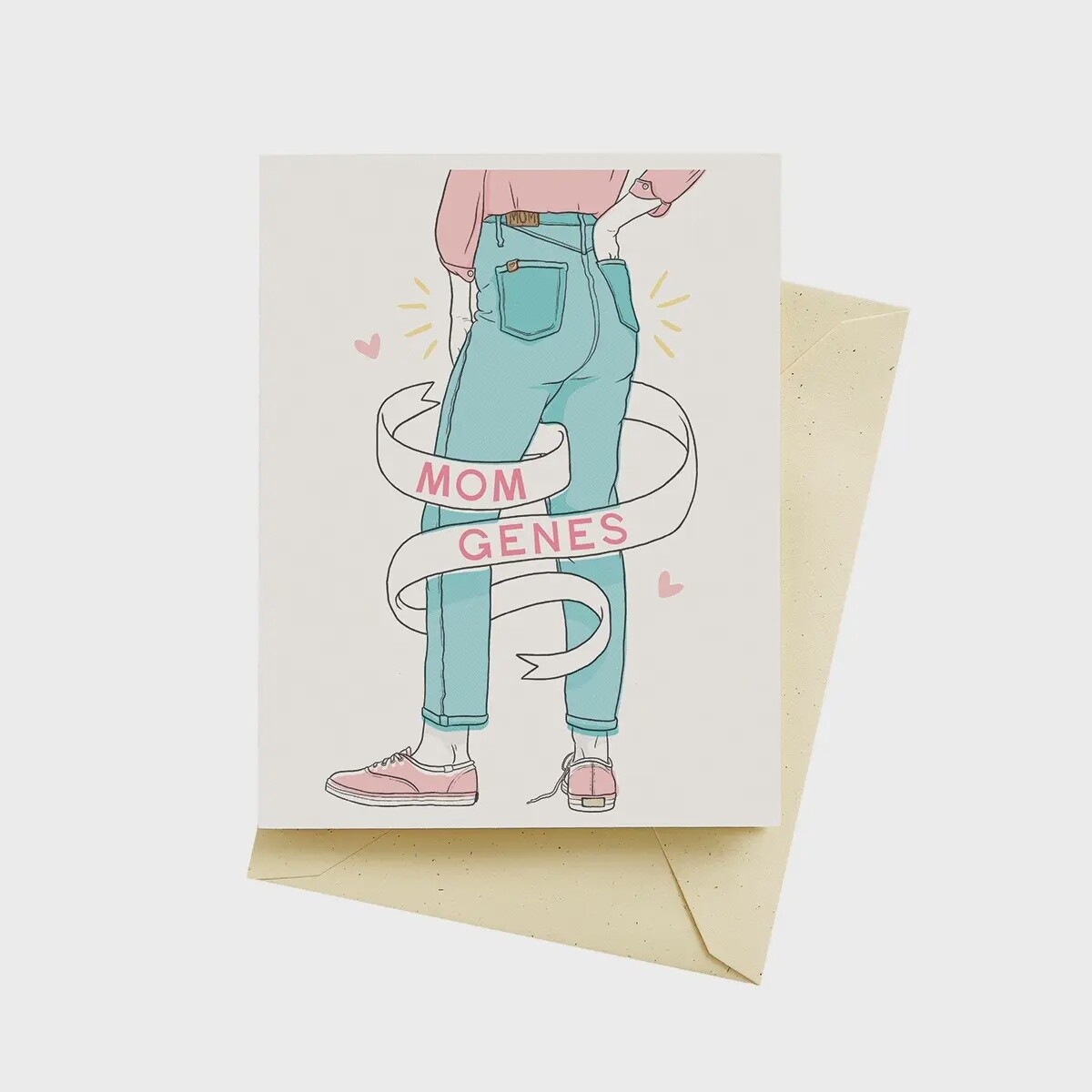 Mom Genes Mother&#39;s Day Cards