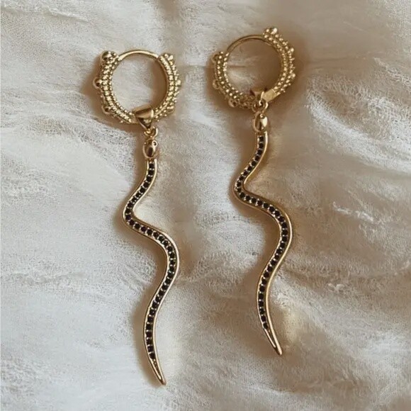 Willow Serpent Earrings